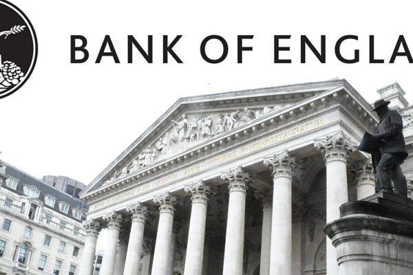 Negativní úrokové sazby jsou jako poslední na seznamu Bank of England (BOE)