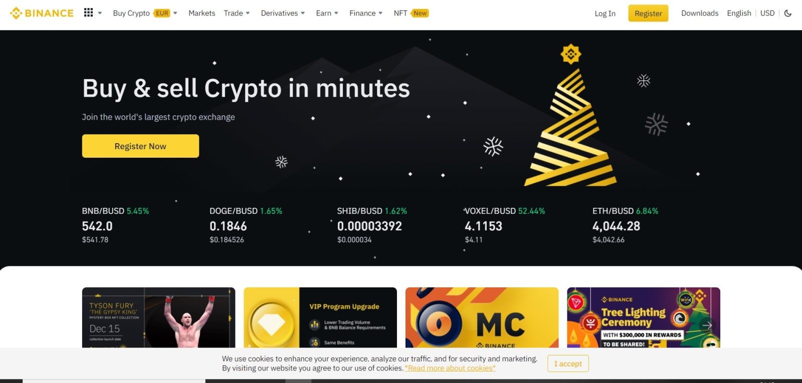 Binance je největší kryptoměnová směnárna na světě